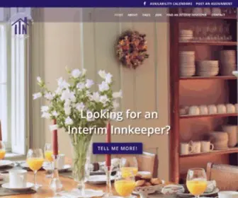 Interiminnkeepers.net(Interim Innkeepers) Screenshot