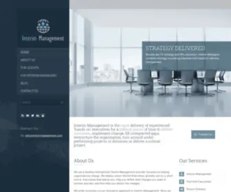 Interimmanagement.com(Interim Management) Screenshot