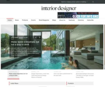 Interiordesignermagazine.co.uk(Interior Designer Magazine) Screenshot