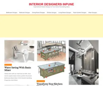 Interiordesignersinpune.com(Dedicated to providing quality information on HOME DESIGNS. This page) Screenshot