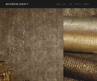 Interiorkraft.com(Exclusive Wallcoverings Interior Kraft) Screenshot