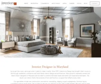 Interiorsbydesignmd.com(Interior Designer in Maryland) Screenshot