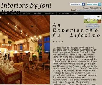 Interiorsbyjonibader.com(Interiors by Joni Bader Home) Screenshot