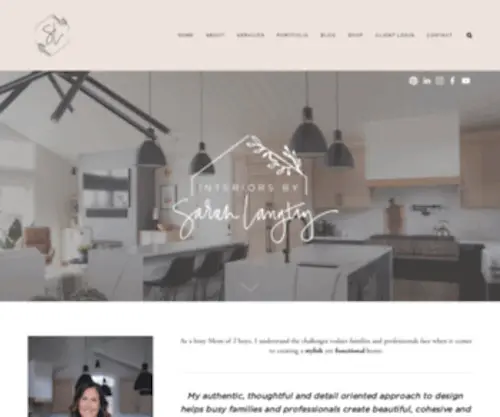 Interiorsbysarahlangtry.com(Interiors By Sarah Langtry) Screenshot