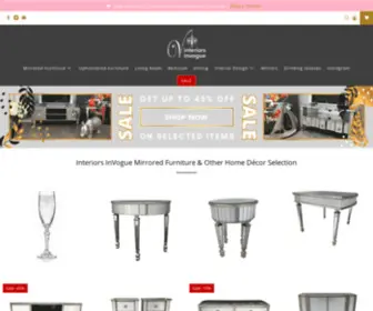 Interiorsinvogue.com(Interiors InVogue Shop) Screenshot