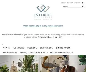 Interiorwarehouse.co.nz(Interior Warehouse) Screenshot