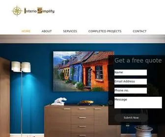 Interiosimplify.com(Interio Simplify) Screenshot