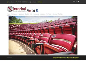 Interkal.com(Spectator Seating Worldwide) Screenshot