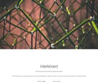 Interkonect.com(Website Developers Nottingham) Screenshot