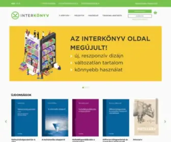 Interkonyv.hu(Interkönyv) Screenshot