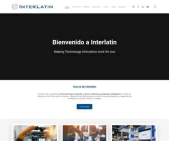 Interlatin.com.mx(InterLatin, Compañía de Alta Tecnología para la manufactura) Screenshot