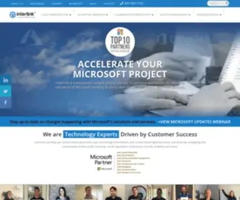 Interlink.com(Office 365) Screenshot