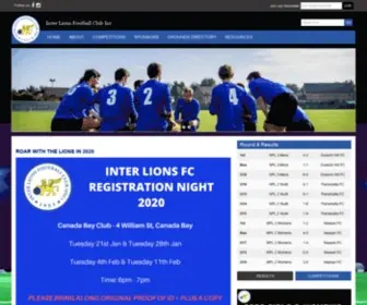 Interlions.com.au(Interlions) Screenshot