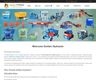 Interlockingtilesmachine.com(Interlocking Tiles Making Machine) Screenshot
