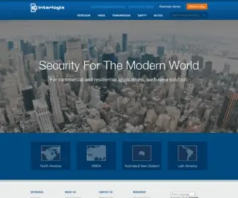 Interlogix.com(Interlogix Global Security Products) Screenshot