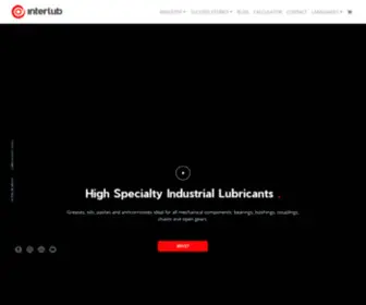 Interlub.com(Lubricantes industriales de alta especialidad) Screenshot