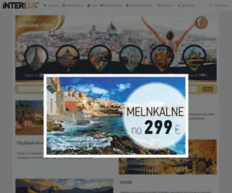 Interluxtravel.lv(Ceļojumu) Screenshot