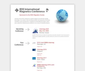 Intermagconference.com(IEEE Intermag) Screenshot