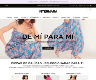 Intermara.com(Create an Ecommerce Website and Sell Online) Screenshot