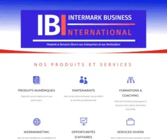 Intermark-Business.com(L'Excellence est notre Passion) Screenshot