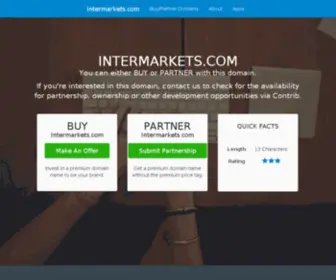 Intermarkets.com(Intermarkets) Screenshot