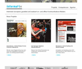 Intermatix.de(Sehr geehrter Besucher) Screenshot