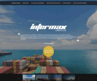 Intermaxlogistics.com(Intermax Logistics) Screenshot