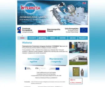 Intermech.com.pl(INTERMECH Sp) Screenshot