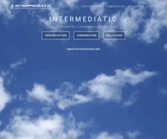 Intermediatic.com(Agence web creation site internet application webmarketing) Screenshot