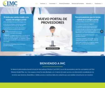 Intermedpr.com(International Medical Card) Screenshot