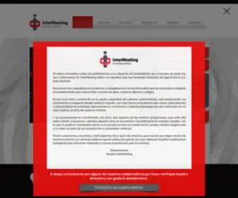 Intermeeting.com.mx(Organizador de congresos) Screenshot