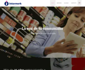 Intermerk.mx(Investigación Integral de Mercados) Screenshot
