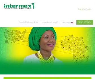 Intermexonline.com(Intermex, Send Money to Latin America) Screenshot