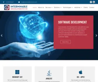 Interminablesolutions.com(Software Development) Screenshot