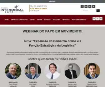 Intermodal.com.br(Intermodal South America) Screenshot