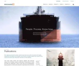 Intermodal.gr(Shipbroking Company) Screenshot