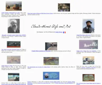 Intermonet.com(Claude MONET paintings by claude oscar Monet) Screenshot