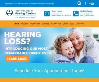 Intermountainhearingcenters.com(Ear Specialist) Screenshot