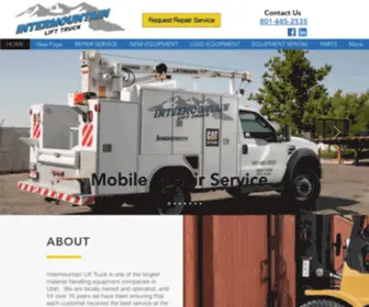 Intermountainlifttruck.com(Intermountain Lift Truck) Screenshot