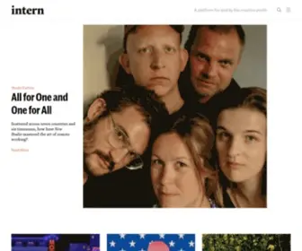 Intern-Mag.com(Empowering creatives to build their dream careers) Screenshot
