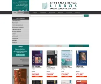 Internacional.cl(Librería Internacional) Screenshot