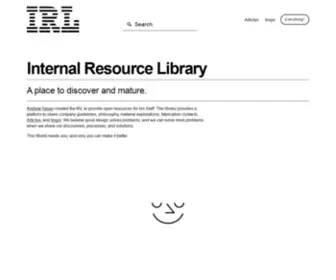 Internalresourcelibrary.org(Internal Resource Library) Screenshot