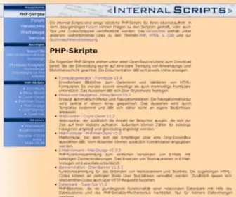 Internalscripts.de(internalscripts) Screenshot