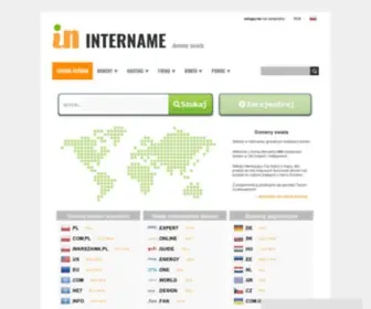 Intername.pl(Tanie domeny .pl i zagraniczne) Screenshot