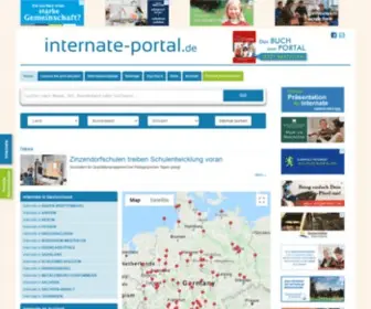 Internate-Portal.de(Internate und Internatsberatungen auf) Screenshot