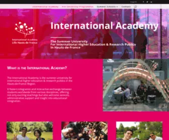 International-Academy.fr(International Academy) Screenshot