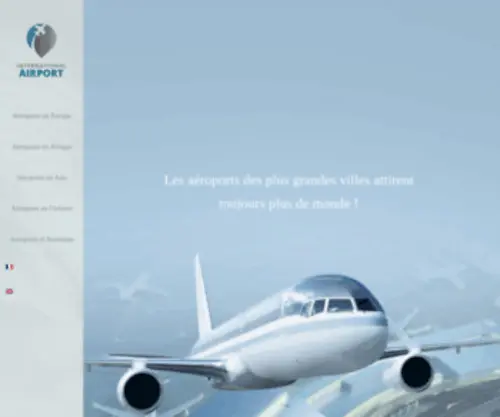 International-Airport.eu(Grands aéroports internationaux) Screenshot