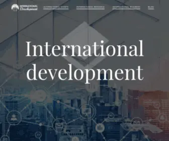 International-Development.eu(International development) Screenshot