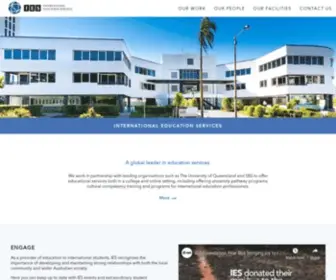 International-Education-Services.com(International Education Services (IES)) Screenshot