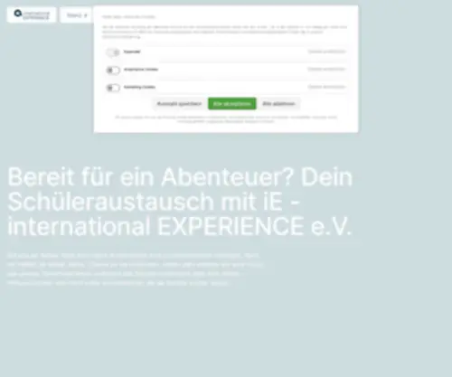 International-Experience.net(International Experience) Screenshot